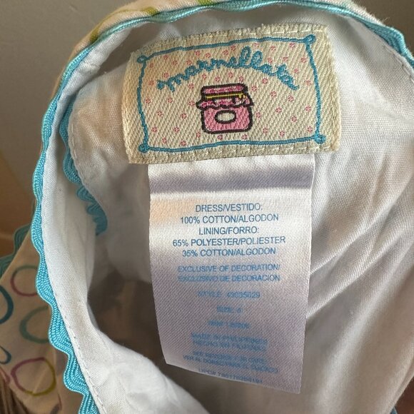 Smocked seahorse Dress, size 6 - Picture 4 of 4